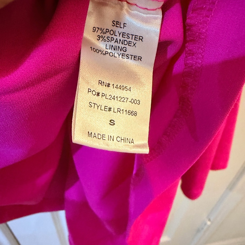 AKIRA Hot Pink Sleeveless Dress Mini Size Small - Picture 8 of 8